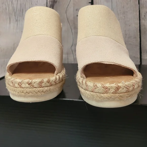 Tom's Tweed wedges size 7.5 - Picture 3 of 7